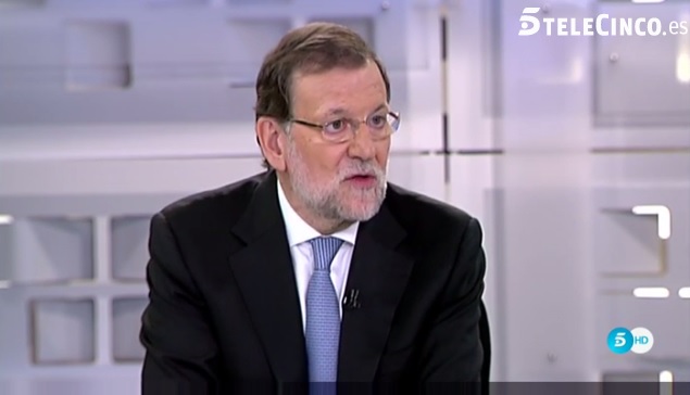 Mariano Rajoy, Informativos Telecinco
