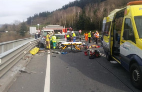 ep accidente de trafico en balmaseda bizkaia