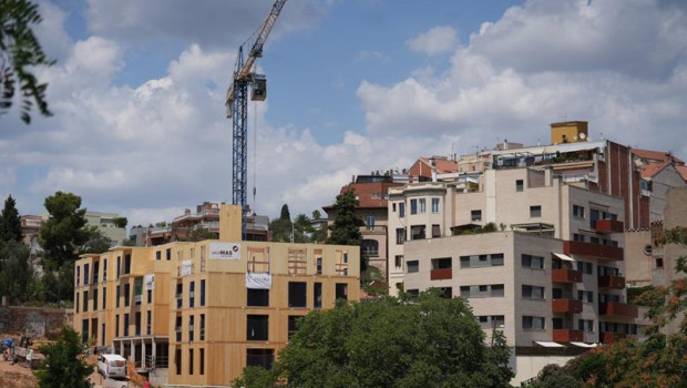 ep archivo construccion de un edificio sostenible en vallcarca a 31 de julio de 2025 ep archivo construccion de un edificio sostenible en vallcarca a 31 de julio de 2025