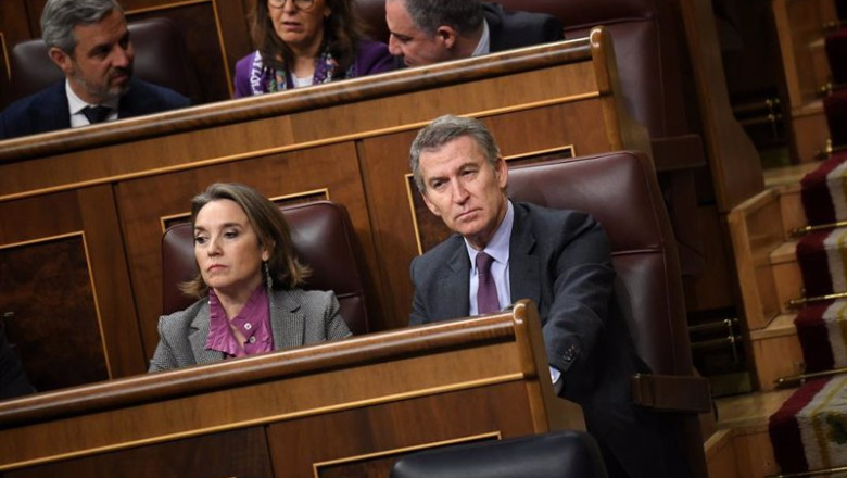 ep archivo la secretaria general del pp cuca gamarra y el presidente del pp alberto nunez feijoo ep archivo la secretaria general del pp cuca gamarra y el presidente del pp alberto nunez feijoo