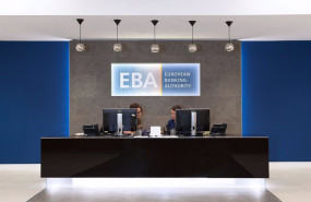 ep archivo   oficina y logo de la autoridad bancaria europea eba