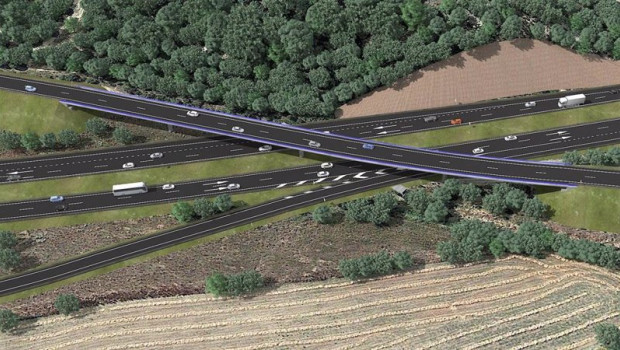 ep autovia a 11 en aranda de duero