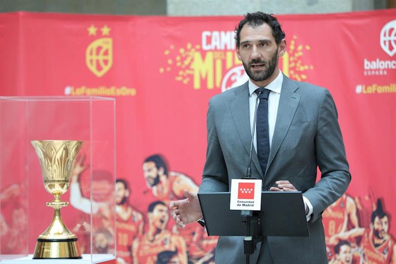 ep el presidente de la federacion espanola de baloncesto jorge garbajosa
