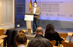 ep el responsable del area publica de ccoo francisco garcia tras el encuentro mantenido con el