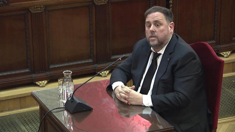 España.- Junqueras defiende dialogar sobre Cataluña sin "regalar cheques en blanco al PSOE" | Pool - Archivo ep espana- junqueras defiende dialogarcataluna sin regalar chequesblancopsoe