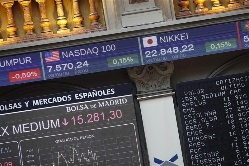 El Ibex, atraído hacia los 9.200 mientras las bolsas miran a Powell