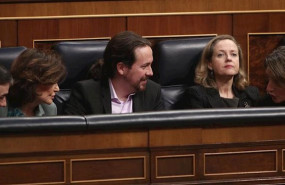 ep i-d el presidente del gobierno pedro sanchez junto a sus cuatro vicepresidentes