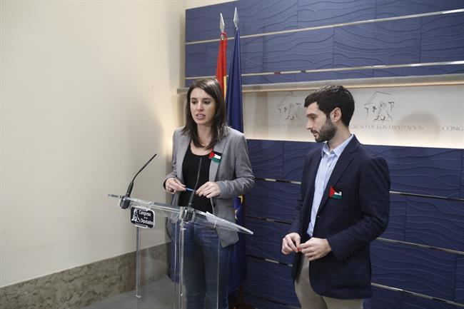 Irene Montero y Pablo Bustinduy en el Congreso | EUROPA PRESS ep irene monteropablo bustinduycongreso