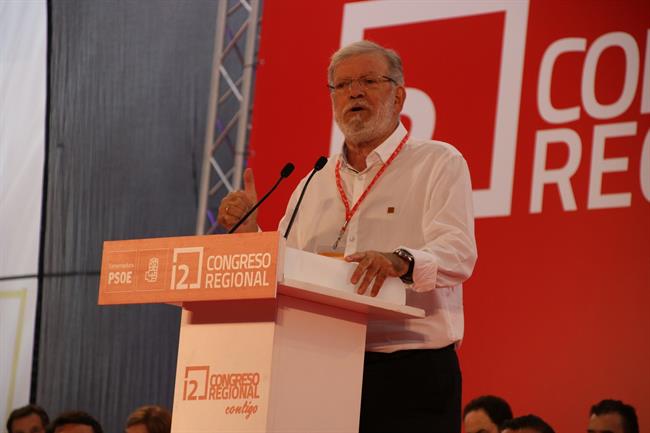 Juan Carlos Rodríguez Ibarra en el 12 Congreso del PSOE | PSOE EXTREMADURA ep juan carlos rodriguez ibarra12 congresopsoe