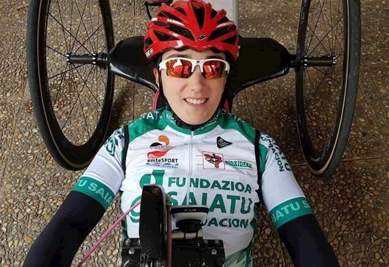 ep la ciclista vasca ione basterra antes de una carrera