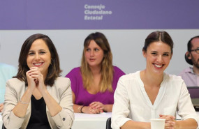 ep la ministra de derechos sociales y agenda 2030 ione belarra y la ministra de igualdad irene