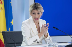 ep la ministra portavoz pilar alegria y la vicepresidenta segunda y ministra de trabajo y economia