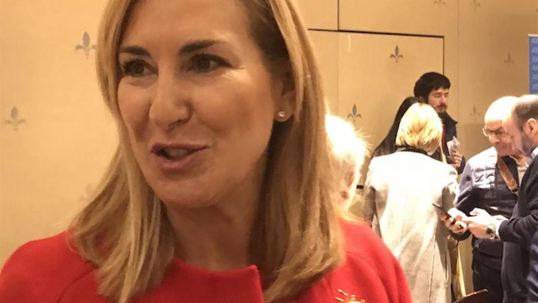 ep la presidenta del pp de navarra y vicesecretaria de organizacion del partido popular ana beltran