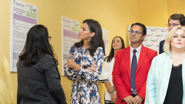ep la reina dona letizia en el centro de referencia estatal de atencion a las personas con