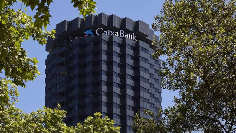 ep la sede de caixabank en barcelona ep la sede de caixabank en barcelona
