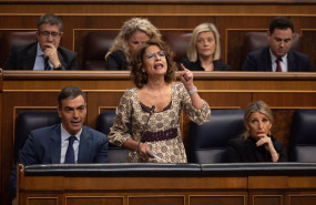 ep la vicepresidenta primera y ministra de hacienda maria jesus montero c interviene durante una