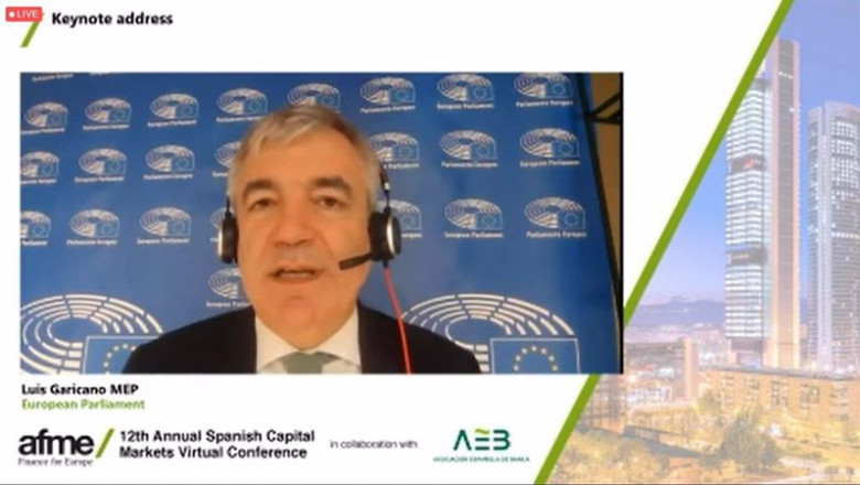 Luis Garicano, AFME's 12th Annual Spanish Capital Markets Virtual Conference | EUROPA PRESS ep luis garicano afmes 12th annual spanish capital markets virtual conference