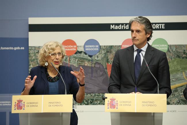ep manuela carmena e inigola sernala presentacionla operacion chamartin