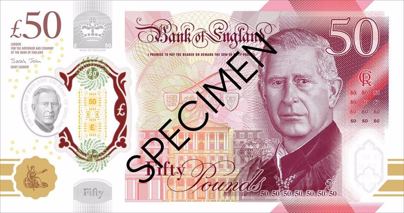 ep muestra del diseno del nuevo billete de 50 libras con la imagen del rey carlos iii ep muestra del diseno del nuevo billete de 50 libras con la imagen del rey carlos iii