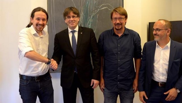 ep pablo iglesias carles puigdemont xavier domnechcarles campuzano