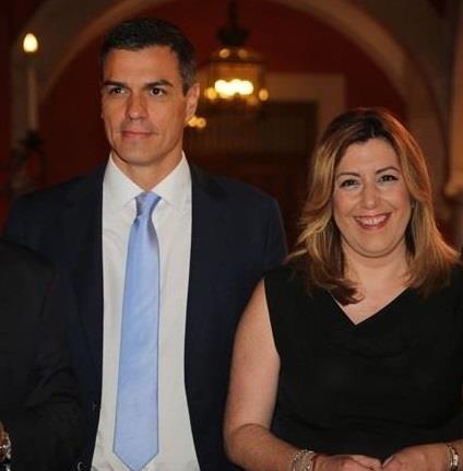 Pedro Sánchez y Susana Díaz en los Desayunos de Europa Press | EUROPA PRESS ep pedro sanchezsusana diazlos desayunoseuropa press