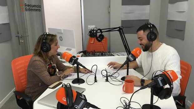 ep pedro soriano presidente de ffpaciente y celia marin invitada del episodio 0 del podcast