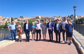 ep raquel sanchez junto a candidatos del psoe por zamora