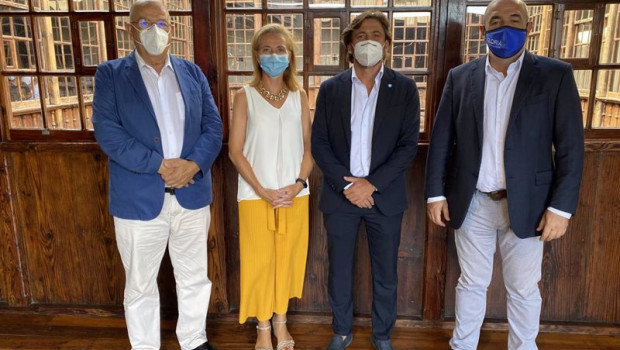 ep reciente encuentro de los presidentes de las patronales de izquierda a derecha antonio hormiga
