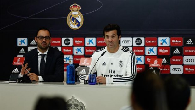 ep ruedaprensaentrenadorreal madrid santiago solari antesparti