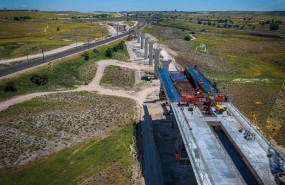 ep viaducto del mayoral ejecutado por lantania para la conexion de alta velocidad con el aeropuerto