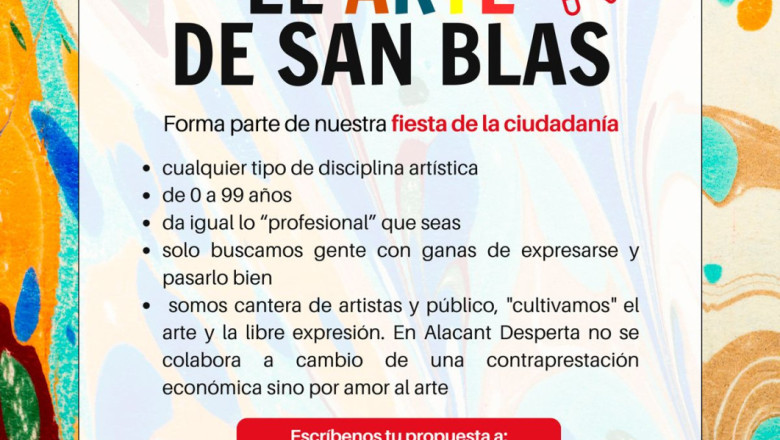 alacant desperta se busca el arte de san blas 2026 