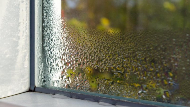 Archivo - Window with water drops closeup, frame inside, selective focus | MURPROTEC - Archivo ep archivo window with water drops closeup frame inside selective focus