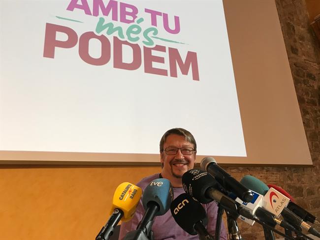 ARCHIVO / Xavier Domènech presenta su candidatura a liderar Podem | Europa Press ep archivo xavier domnech presentacandidaturaliderar podem