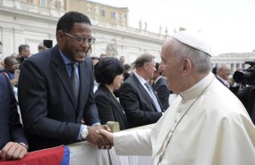 ep atleta cubano javier sotomayorpapa francisco