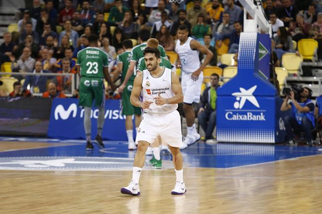 Campazzo celebra la victoria ante Unicaja en Copa del Rey | ACB MEDIA ep campazzo celebravictoriaunicajacoparey