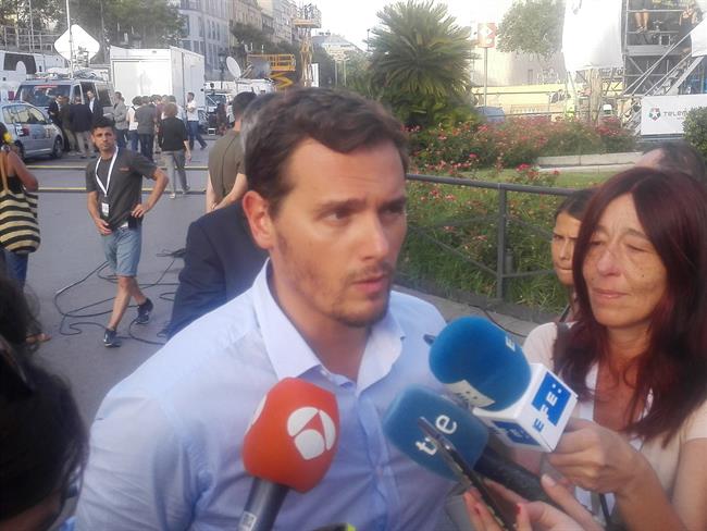 Declaraciones de A.Rivera tras la manifestación en Barcelona | EUROPA PRESS ep declaracionesariverala manifestacionbarcelona