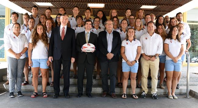 Despedida de la Selección Femenina de Rugby que competirá en el Mundial de Irlan | CSD ep despedidala seleccion femeninarugbycompetira enmundialirlan
