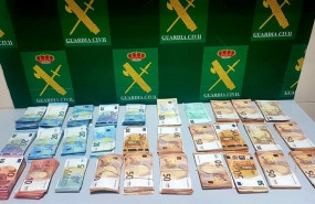 ep dinero intervenido en la frontera de caya en badajoz