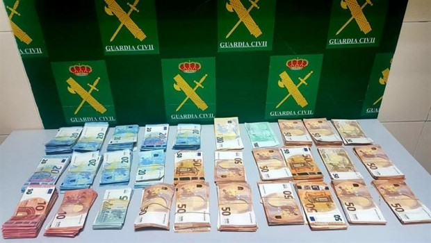 ep dinero intervenido en la frontera de caya en badajoz