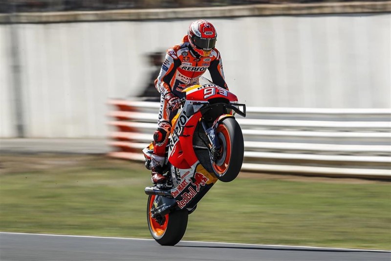 ep el piloto espanol de motogp marc marquez repsol honda en el gp san marino 2019