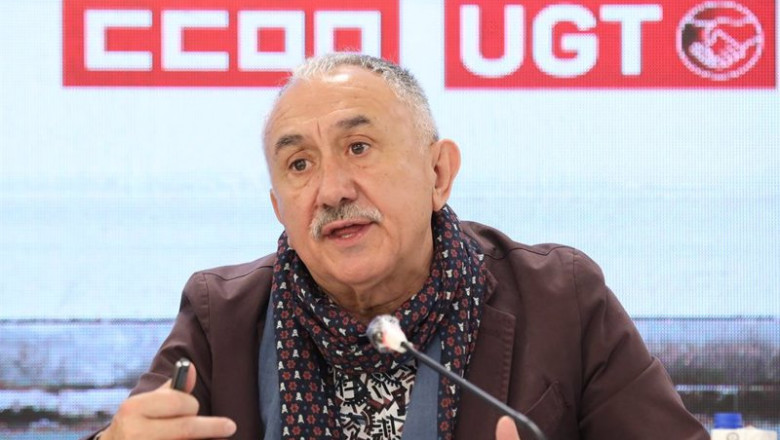 El secretario general UGT, Pepe Álvarez | Marta Fernández Jara - Europa Press ep el secretario general ugt pepe alvarez