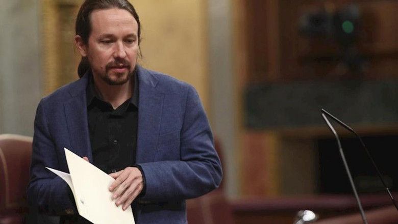 ep el vicepresidente segundo del gobierno y lider de podemos pablo iglesias interviene en el pleno ep el vicepresidente segundo del gobierno y lider de podemos pablo iglesias interviene en el pleno