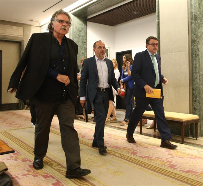 Joan Tardà, Carles Campuzano y Aitor Esteban | EUROPA PRESS - Archivo ep joan tard carles campuzanoaitor esteban