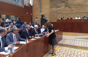ep la diputada monica garcia entregaabanicoconsejerosanidad