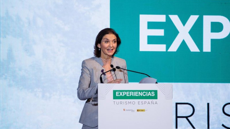 ep la ministra de industria comercio y turismo reyes maroto presenta la estrategia de creacion