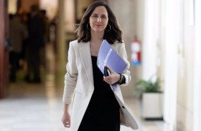 ep la secretaria general de podemos ione belarra a su llegada a la reunion de la junta de portavoces