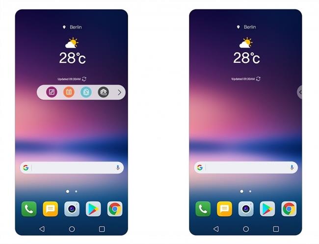 LG V30 interfaz UX 6.0+ barra de aplicaciones | LG ELECTRONICS ep lg v30 interfaz ux 60 barraaplicaciones
