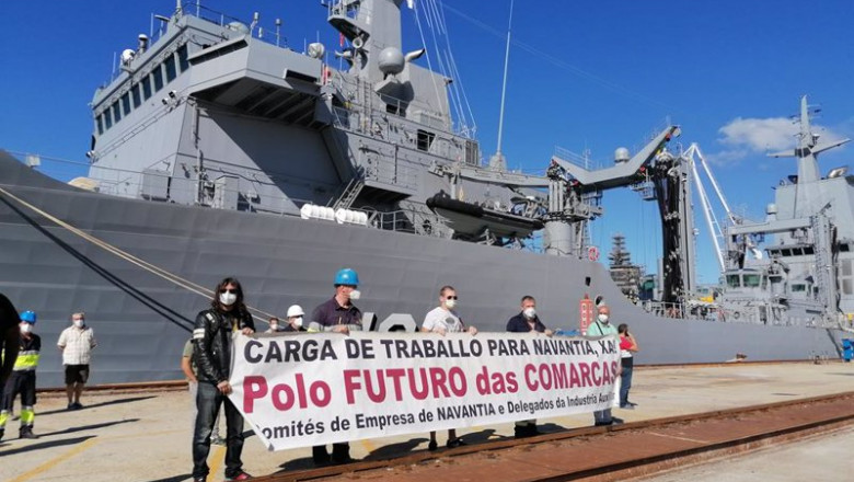 ep los operarios de navantia ferrol piden mas carga de trabajo