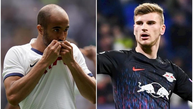 ep lucas moura tottenham y werner leipzig