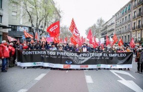 ep manifestacion en madrid convocada por ccoo ugt upta uatae facua y ceav para frenar los precios